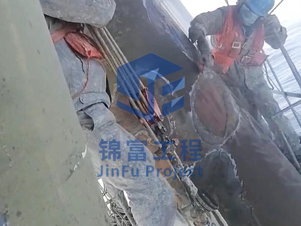 惠州海上碼頭橋樁加固修復防腐