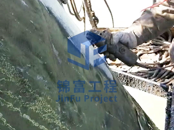 瓊海海上碼頭橋樁加固修復防腐