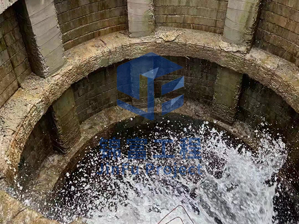 鹽城溢水塔修復加固回水隧道堵漏修復